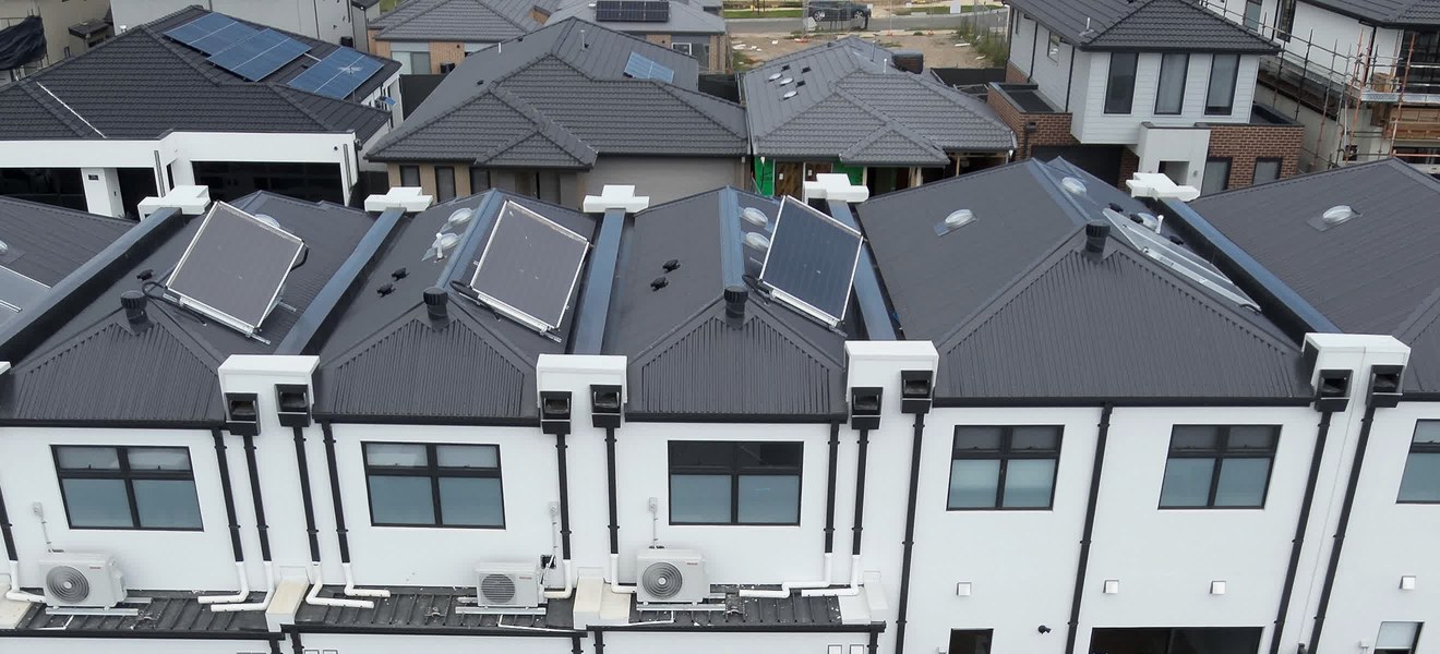 Common property defect documented for an owners corporation report